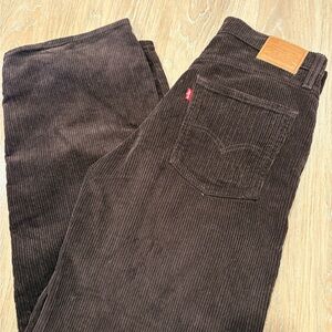 Levi's Dark Brown Corduroy Jeans